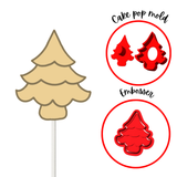 Tree Christmas Cake pop mold