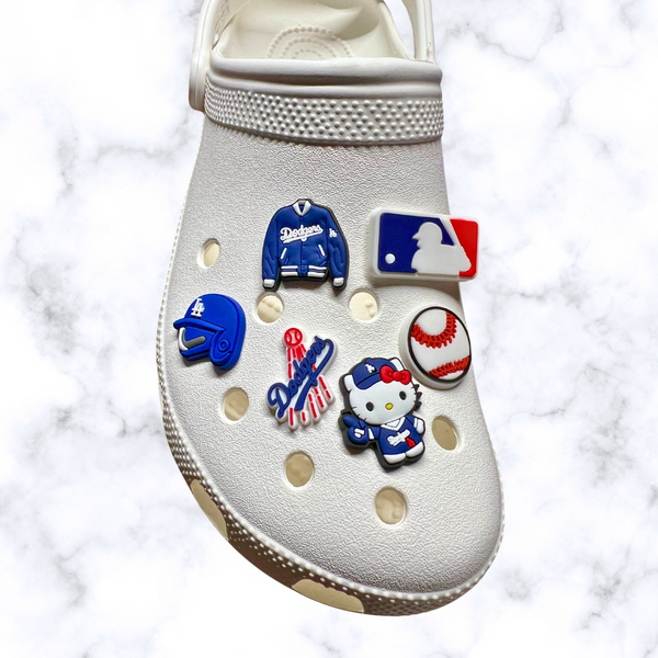 Los Angeles Baseball Shoe Charms