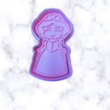 fairy Tale Princess and  Princess friends and Carriage Cookie cutter and stamps fondant cutter