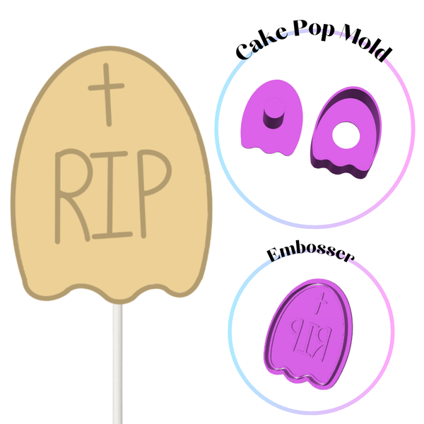 Headstone Cake Pop Mold & Embosser