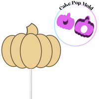 Pumpkin Cake Pop Mold & Embosser