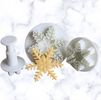 3 pc Snowflake  PLUNGERS