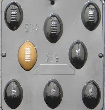 Football  Chocolate Candy Mold