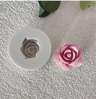 Rose 1.25" silicone mold