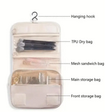 Multi-Functional Travel Cosmetic Makeup Bag - Color Gray