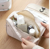 Multi-Functional Travel Cosmetic Makeup Bag - Color Gray