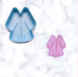 Graduation Gown cookie cutter and cake pop embosser 2IN  ONE