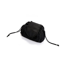 Drawstring  Makeup Storage Bag Women Portable Travel Black Large Capacity Portables Handbag Storage-Bags Trendy