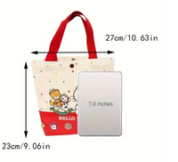 Canvas Character Tote Bags