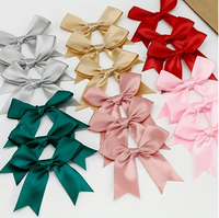 12 Ct Red Bow Satin Ribbon