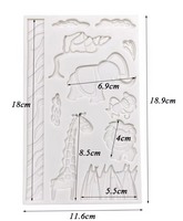 Baby Safari Silicone Mold