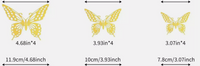 3D Butterfly Wall Decor 12 Pcs 3 Styles 3 Sizes, Butterfly Decorationscake topper