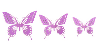 3D Butterfly Wall Decor 12 Pcs 3 Styles 3 Sizes, Butterfly Decorationscake topper