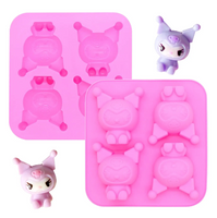 Cute HK Rabbit Friend silicone molds