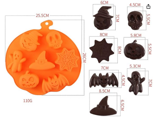 Chocolate  Silicone Mold- Halloween # 2