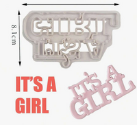 ITS A GIRL COOKIE CUTTER