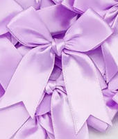 12 Ct Lavender Bow Satin Ribbon