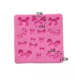 Cute Multi Bows Silicone Mold