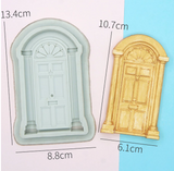 Christmas  Fancy Front Door  Silicone Mold