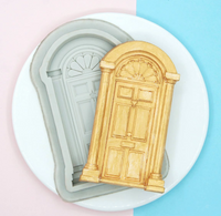 Christmas  Fancy Front Door  Silicone Mold