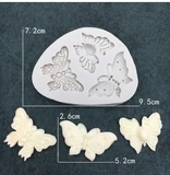 Butterfly Trio Set Silicone mold