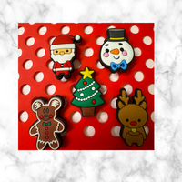 Santa & Friends Shoe Charms