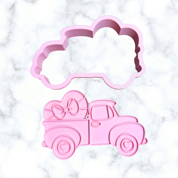 Truckload of Love Cookie Cutter and Embosser