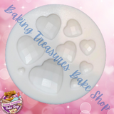 Heart Gem  Silicone Molds (9 CT SET)