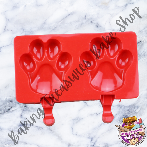 Paw Popsicle Silicone Mold