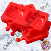 Hello Kitty Popsicle  Silicone Mold