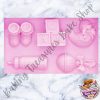 Baby Shower Silicone Mold #1