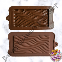 Chocolate Bar Silicone Mold - Wave