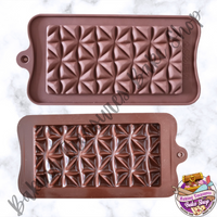 Chocolate Bar Silicone Mold- Kaleidoscope
