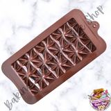 Chocolate Bar Silicone Mold- Kaleidoscope