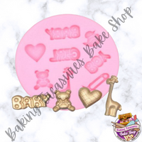 Baby Shower Silicone Mold #2