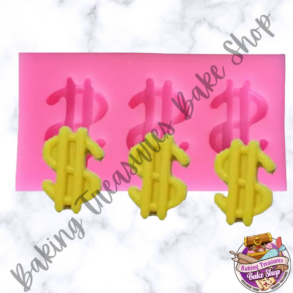 Dollar Signs Silicone Molds