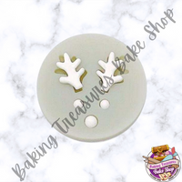 Reindeer Antlers and Face Silicone mold