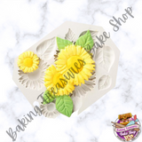 Sunflower Variety Silicone Mold