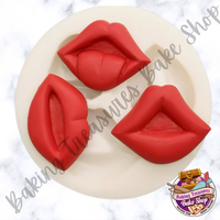 Kiss Me Lip Trio Silicone mold