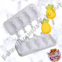 Pineapple Cakecsicles/Popsicles Mold