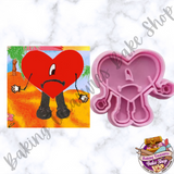 Bad Bunny Heart Stamp & Cutter 3 inch