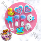 Baby Shower Silicone Mold #3