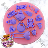 Baby Shower Silicone Mold #4