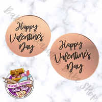 Valentine's Acrylic Toppers