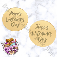 Valentine's Acrylic Toppers