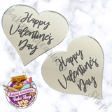 Heart Valentine's Acrylic Toppers