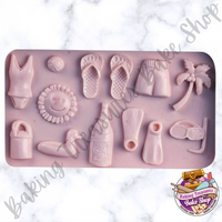 Summer Vacation Silicone Mold #1