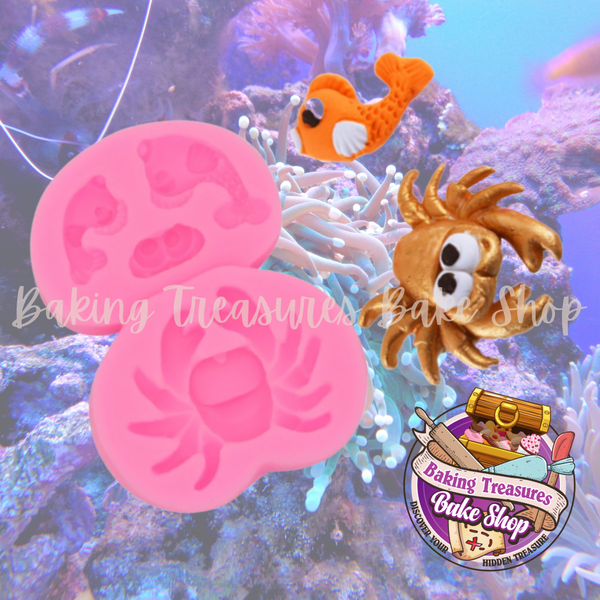 Ocean Crab & Clownfish