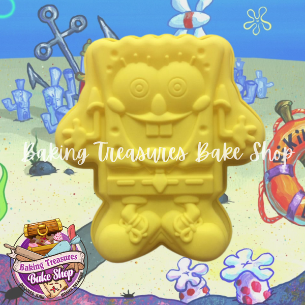 Sponge Character  Breakable Silicone Mold