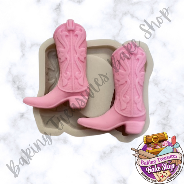 Cowboy Boots Silicone Mold